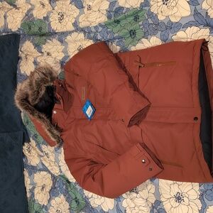 Columbia long down parka